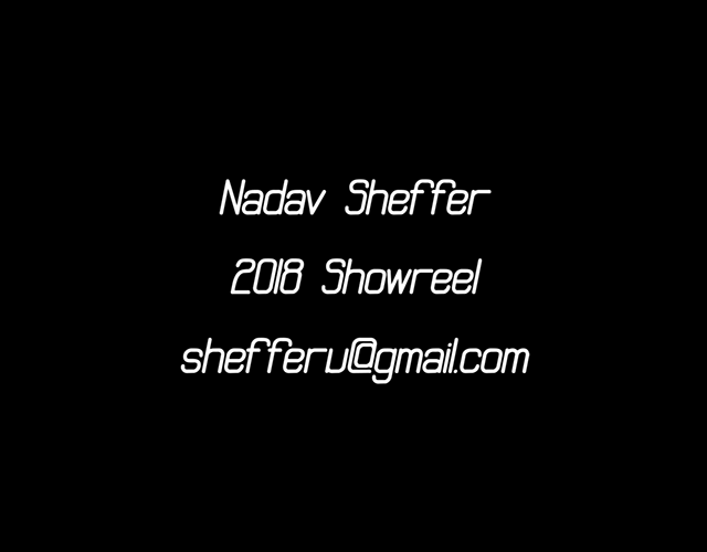 2018 Animation Showreel